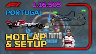 Portimão F1 Hotlap + Setup F1 2021 gameplay - 1.16.505