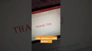 jee advance 2021 safe score 