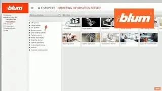 Медиатека маркетинговых материалов Blum