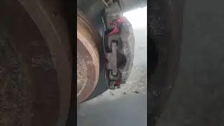 Easy way to install rear brake anti rattle clip on a BMW 325 e30