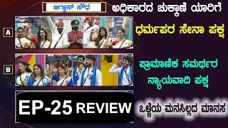 Big boss kannada EPISODE 25 genuine REVIEW
