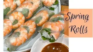 Spring Rolls: How to Make/Roll Spring Rolls