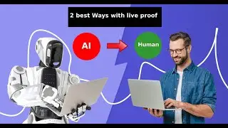 How to Humanize AI Content | Write HUMAN CONTENT IN 2 MINUTES Without Any Website | 100% Live Proof
