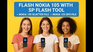 Nokia 105 Flashing Guide with SP Flash Tool