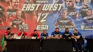 East vs West 12 Devon Larratt vs Levan Saginashvilli press conference