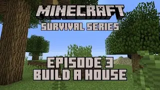 Build a House: Minecraft Survival Series Ep 3