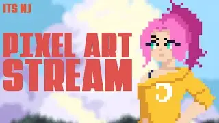 PIXEL ART TIME  - Pixel Art Live Stream, getting back into pixel art