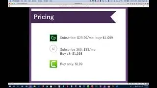Compare Captivate, Storyline, and Camtasia (Sample from a recent class)