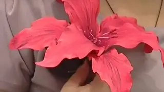 Цветы из Замши Орхидея и Лилия - Мастер Класс / ПОДЕЛКИ своими Руками