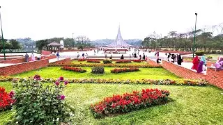Honoring Heroes: A Visit to the National Martyrs' Memorial in Bangladesh.