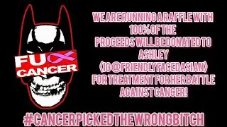 #cancerpickedthewrongbitch Charity Raffle for Comic Book Fiend Family Ashley $5 Per Spot in Raffle!
