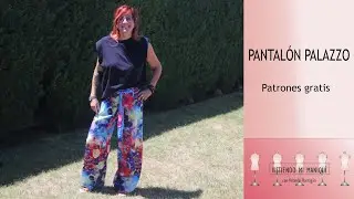 PANTALÓN PALAZZO. PATRONES GRATIS