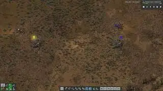 Factorio - a small experiment with a spider 