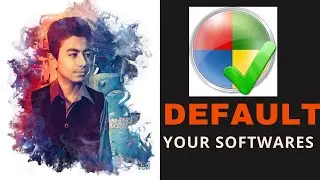set your programe  as  default.