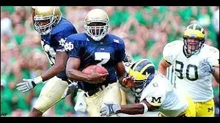 2002: Michigan 23 Notre Dame 25