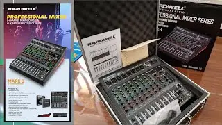 Hardwell MARK 8 Mixer Audio 8 Channel - Unboxing