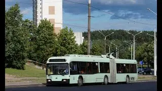 Троллейбус Минска БКМ-333,борт.№ 5551,марш.33 (29.03.2020)