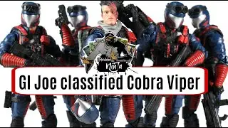 GI Joe classified Cobra Viper target exclusive Review