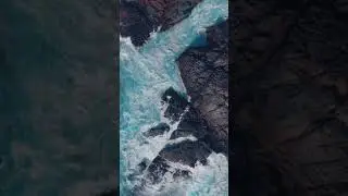 Beautiful Beach waves & Music