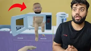 Cooking My Baby In The Oven (MOTHER SIMULATOR) - Part 2 | Funny Game !!!