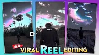 Instagram Viral Sky Pink Colour Aesthetic Reel Video Editing | Pink Sky Video Editing