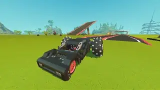 TESTING DIFFERENT WHEELS ON MY DRAG CAR. (Scrap Mechanic)