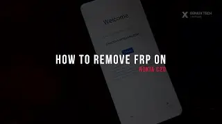 Removing Google Account On Nokia C20 | FRP Bypass