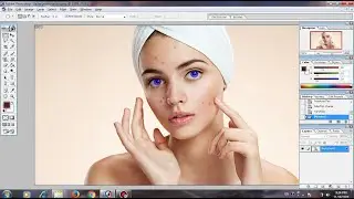 Eye color change in adobe photoshop 7 || आँख  का रंग बदले फॉटोशॉप मेँ || हिन्दी
