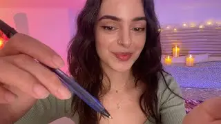 ASMR that girl that's always drawing fake tattoos on your hands