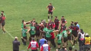 Драка в чемпионате Грузии по регби (Хареби - Армази)