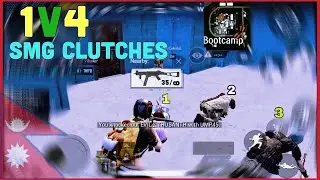 SMG-1v4 clutch in bootcamp gangbang with South Asian pro player # reposted
