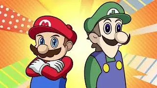 Super Mario Bros movie animation