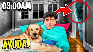 DORMÍ EN EL PISO DE MI NUEVA CASA VACÍA CON MI PERRO !! - TheDonato