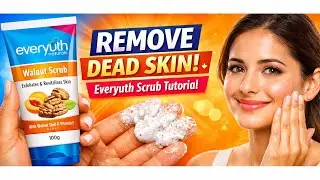 Best way to use face scrub | Everyuth exfoliation guide