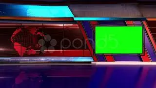 Green Screen : TV Studio Setup Effect Video | Studio Background Effect Video
