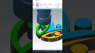 Machining a machine mate logo 