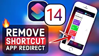 How to Stop Shortcut opening before App on iPhone I Stop Shortcut app Redirect / Transition iOS 14