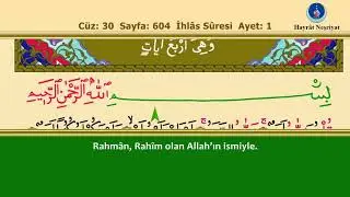 3 İhlas 1 Fatiha