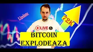 #BITCOIN EXPLODEAZA, 72K SI MAI SUS, LIVE EXPRES.