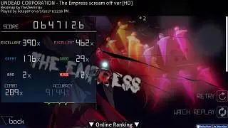 Osu!Mania - ehhh some version of U.N. Owen Was Her?