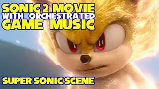 Sonic 2 Movie with Game Music - Super Sonic Scene
