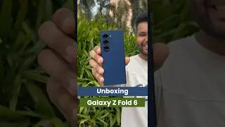 #Unboxing Samsung Galaxy Z Fold 6