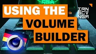 Motion Design | Ep.53: Kurzinfo: C4D VOLUME BUILDER - Modeling Tutorial (CINEMA 4D TUTORIAL | GER)