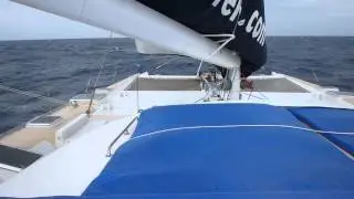 Indian Ocean Sailing Adventure - Coboat Wave Action, Dipping