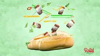 Roll'd Food Animations 3D Product Visualization