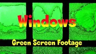 Windows green screen footage