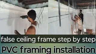 Falseceiling framing  step bye step process. fall ceiling complete information. #falseceiling #home.