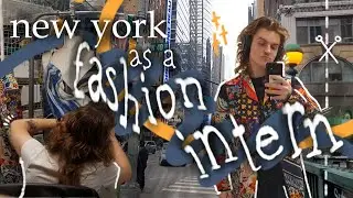 i got an internship in new york! ✂️ *living my project runway fantasy*