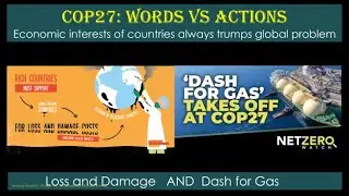 COP27 Words vs Reality