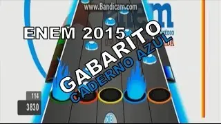 Guitar Flash Custom: Gabarito Caderno Azul - ENEM 2015 - FC Expert ( 5 990 )